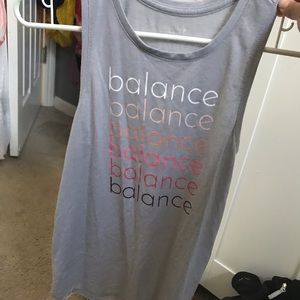 Workout tank top